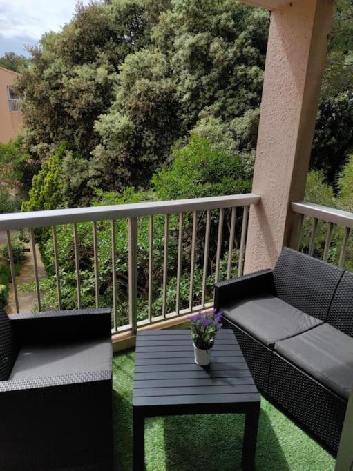 Charmant studio climatisé 24 m2 terrasse à 100m de la plage Saint-Mandrier-sur-Mer Esterno foto