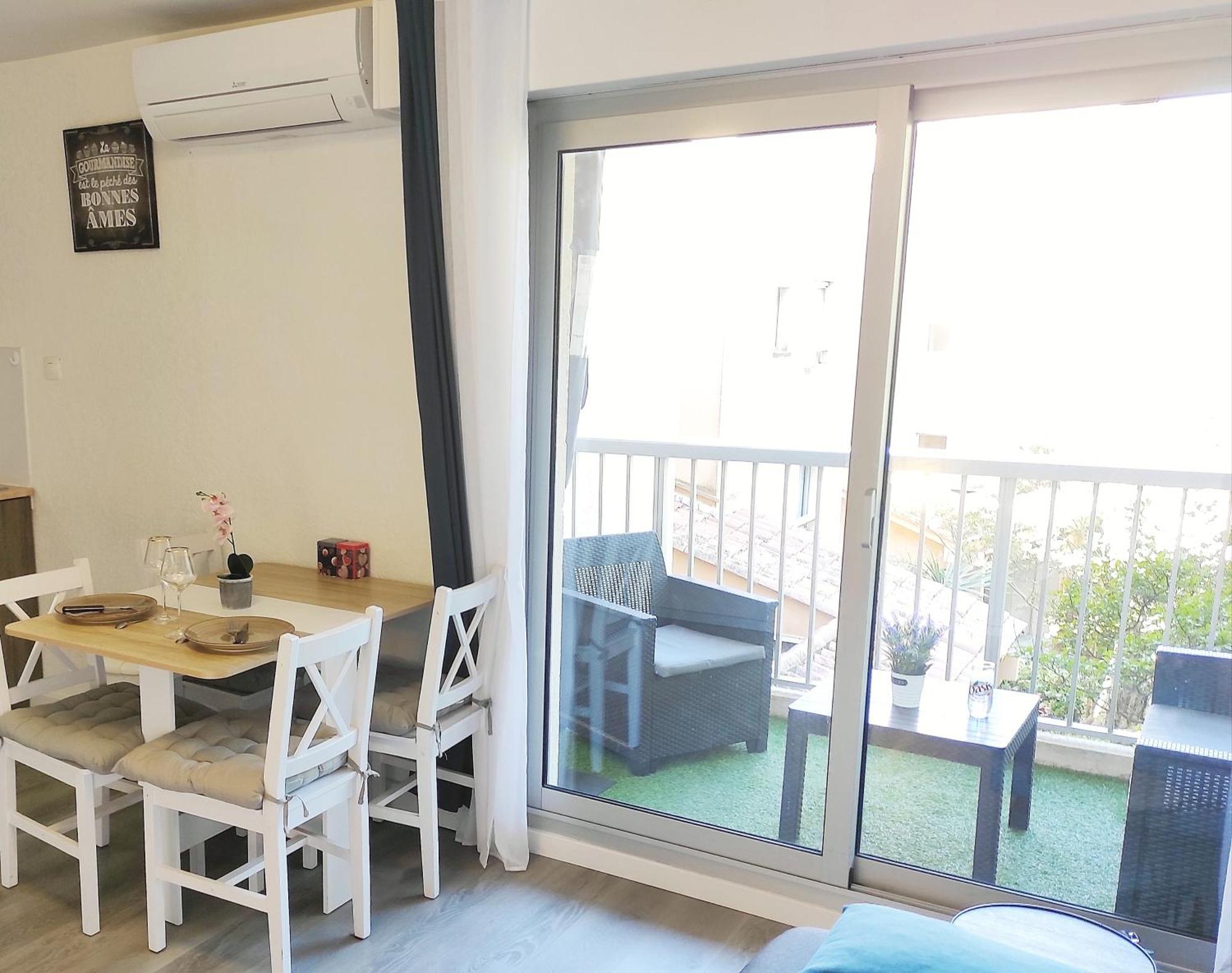 Charmant studio climatisé 24 m2 terrasse à 100m de la plage Saint-Mandrier-sur-Mer Esterno foto